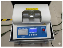 AUTOMATIC TRANSFORMER OIL DIELECTRIC STRENGTH TESTER WITH BUILT IN PRINTER (HZJQ-1B)